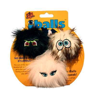 Hundespielzeug Silly I-balls