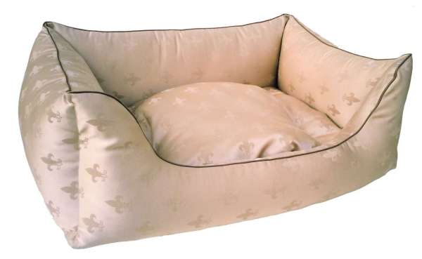 Hundebett Royal Fleur Shine Champagne