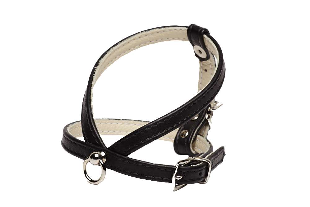 Elchleder Hundegeschirr für kleine Hunde Ledergeschirre für Hunde bei