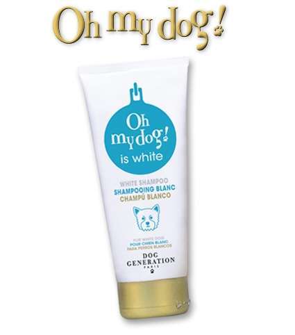 Hundeshampoo Oh my dog...is white