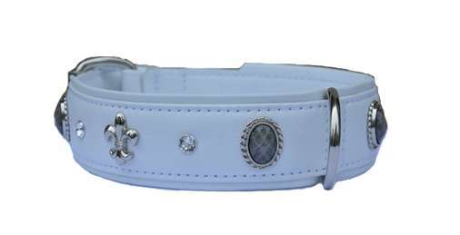 Hundehalsband Venice - Weiss