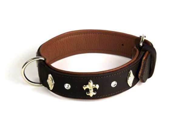 Hundehalsband Malaga - Braun