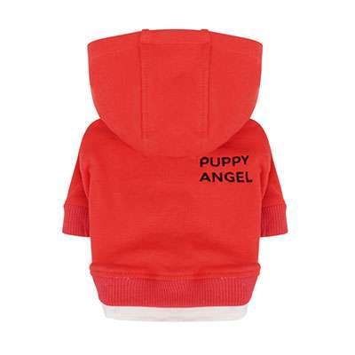 Hunde-Hoodie Angels Basic - Red