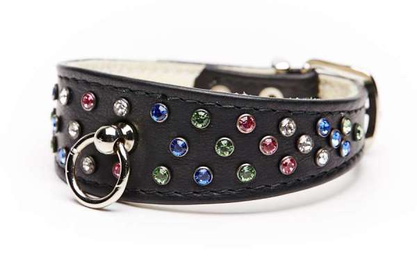 Hundehalsband 5th Avenue Black-Multicolor