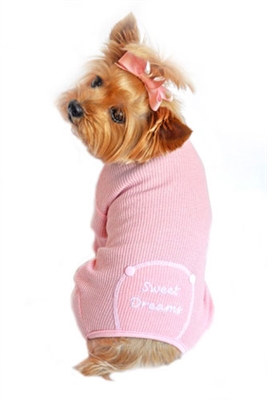 Hunde_Pyjama_Sweet_Dreams_Rosa