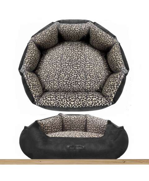 Hunde-Lounger WILD THING - Leo-Black
