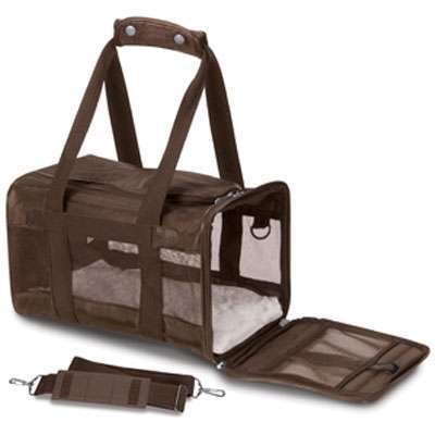 Flug-Hundetasche Fly away - Schokobraun - LARGE