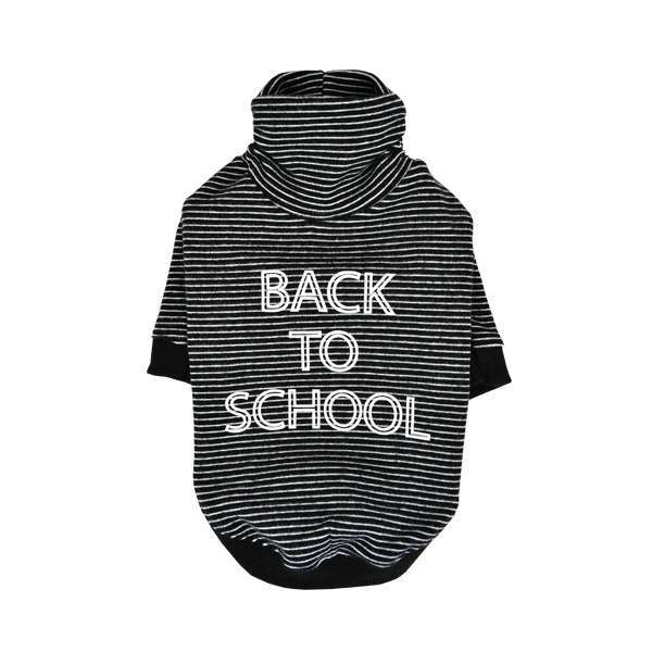 Hundepullover BACK TO SCHOOL - Black