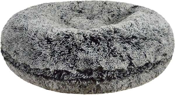 Hundebett Bagel Bed - Midnight Frost - Grey