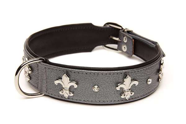 Hundehalsband Florenz - Grau