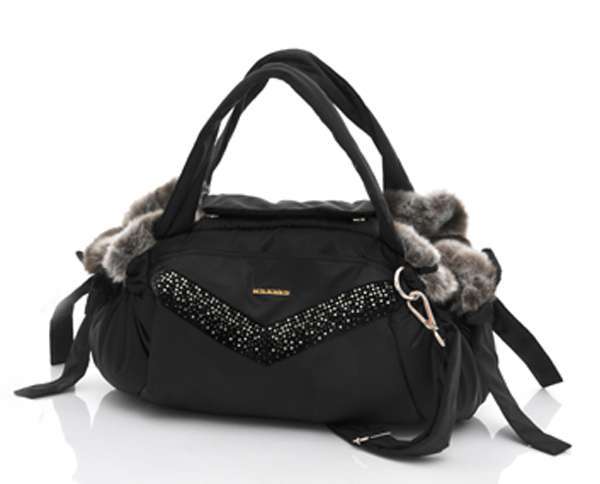 Luxus-Hundetasche DI SOGNO 3 in 1 - Black