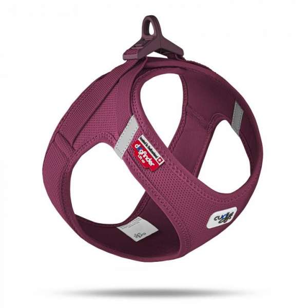 Curli Clasp Step In Geschirr Air Mesh Neue Schnalle - Ruby