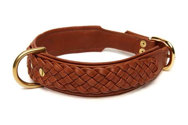 Hundehalsband Chester Deluxe - Rehbraun - Big Dogs