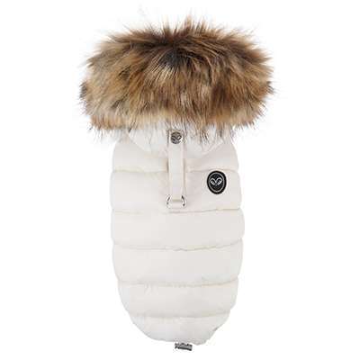 Hundemantel Winterzauber - Ivory