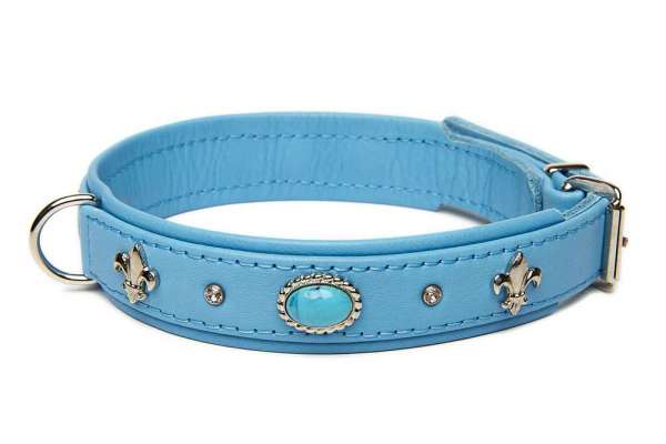 Hundehalsband Little Venice - Skyblue