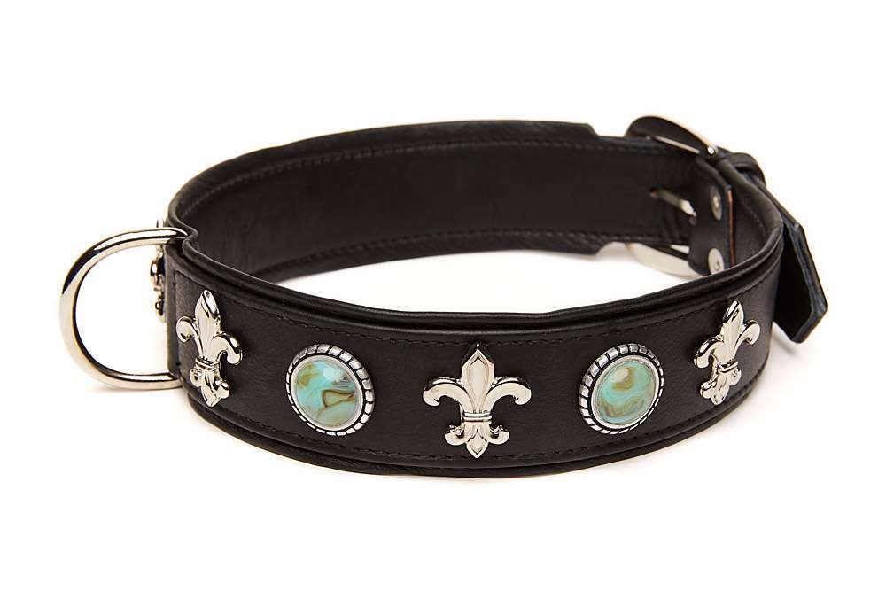 Klassisches Hundehalsband Aus Echtleder – Weich, Wasserdicht & Atmungsaktiv Für Große & Kleine Hunde