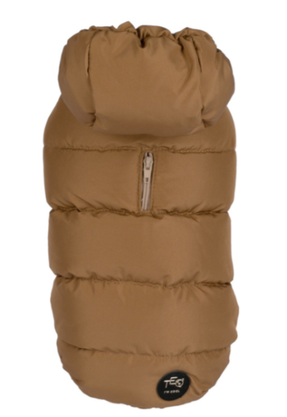 Hundemantel Down Jacket - Camel