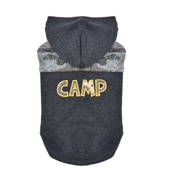 Hunde-Sweater CAMP - Grey