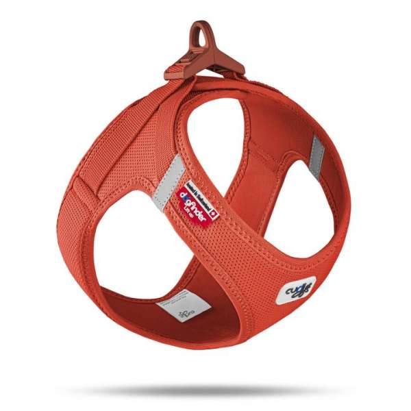Curli Hundegeschirr Air Mesh Clasp Neues Modell - Orange