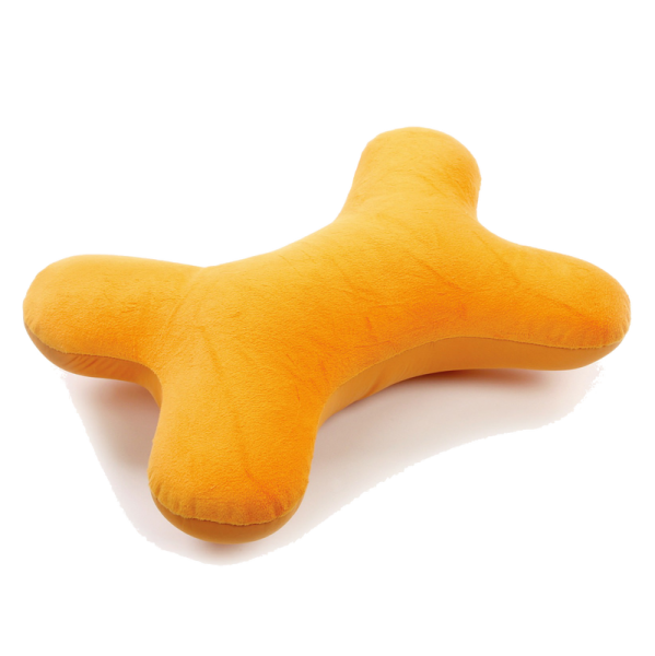 Hundespielzeug Plush Bone - Orange