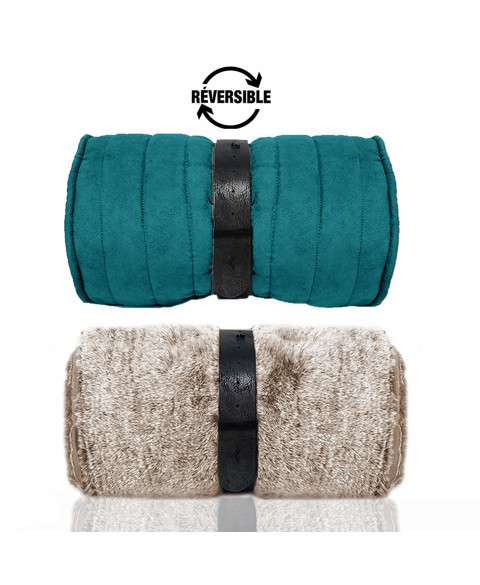 Milk & Pepper Hundedecke Petrol-Braun