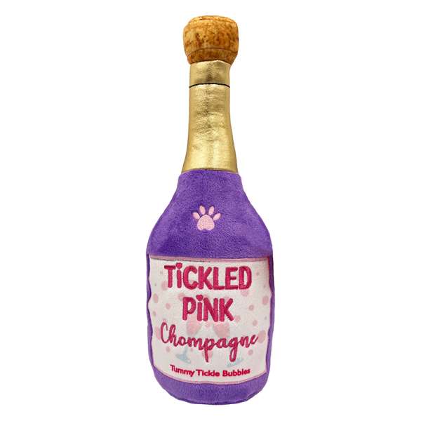 Hundespielzeug Plush Tickled Pink Chompagne