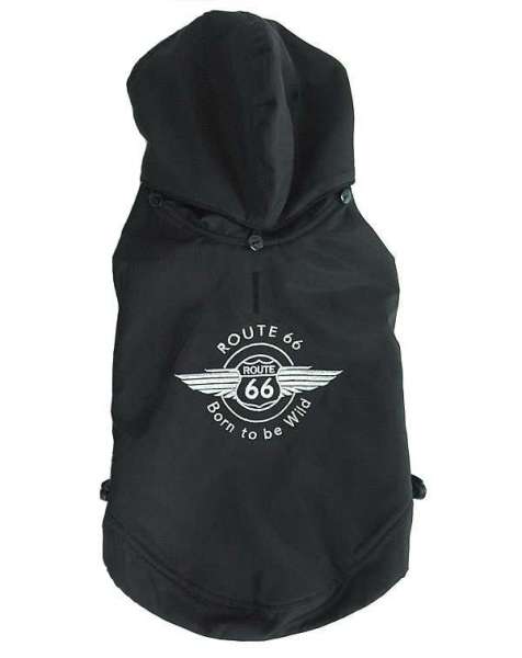 Hundemantel Route 66 Black