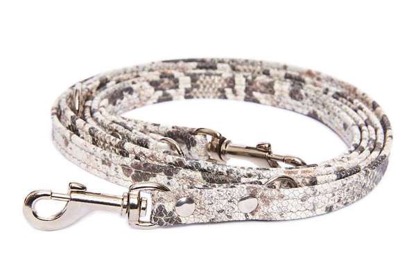 Verstellbare Führleine Snake-Crema