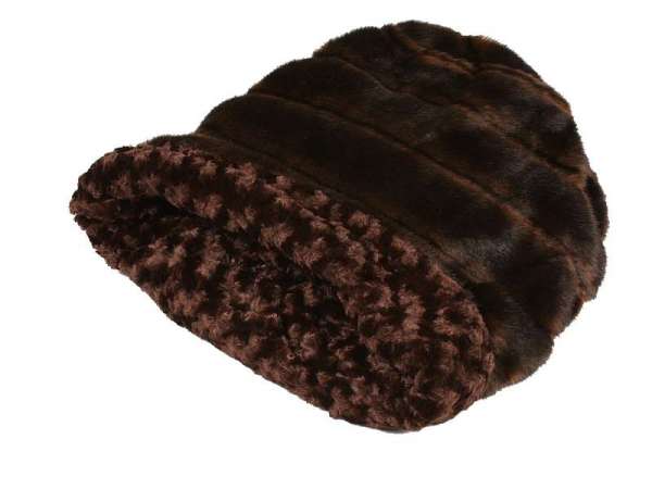 Hundedecke Cuddle Cup Bed Chocolate Nerzoptik