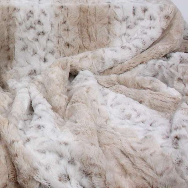 Hundedecke Super Soft Snow Leopard
