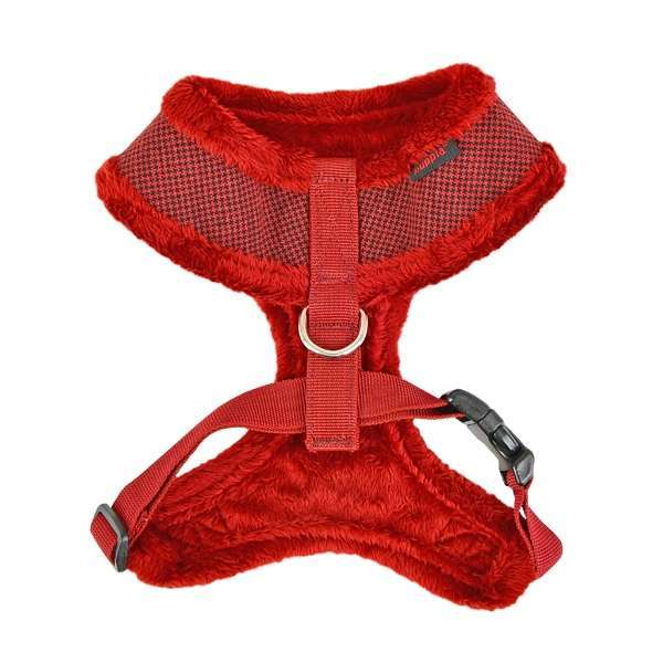Puppia Amatus Hundegeschirr – Step-in Design Mit Hahnentritt-Muster, Bequem & Sicher Für Kleine Hunde
