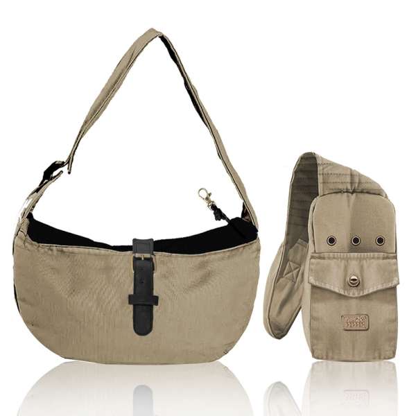 Hundetasche City Sling Bag BURTON - BEIGE