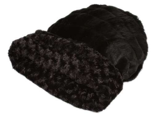 Hundedecke Cuddle Cup Bed Black Puma