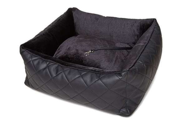 Hunde-Autositz Deluxe Edition - Black