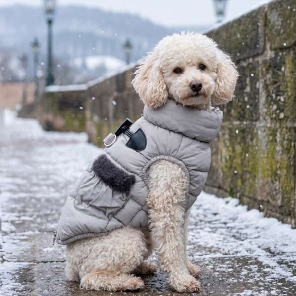 Hundejacke Blossom - GREY