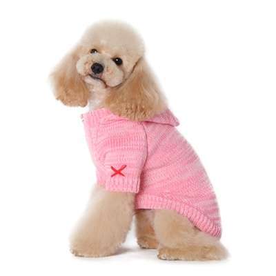 Hunde-Sweater Casual - Rosa