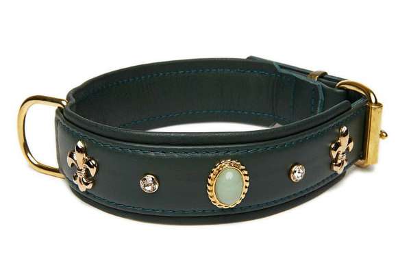 Hundehalsband Venice - Racing Green