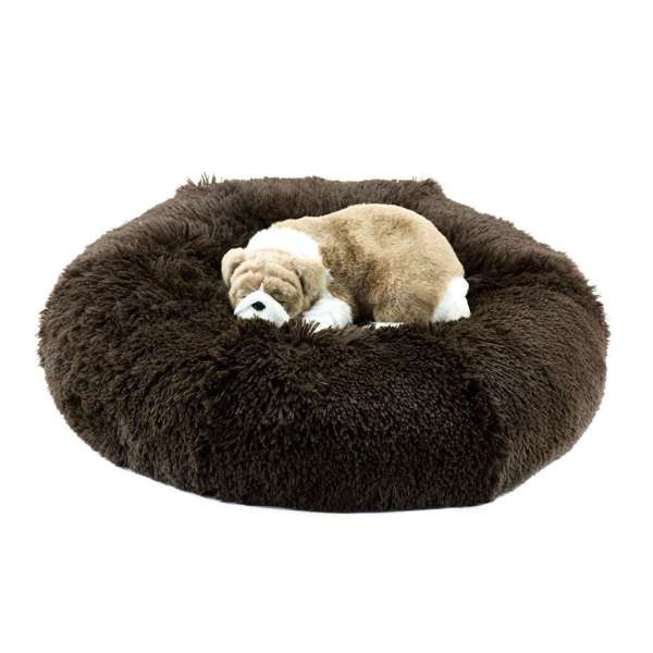 Hundebett Donat Chocolate Shag