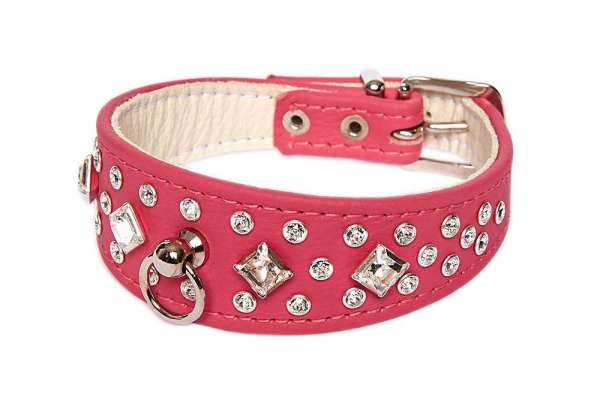 Hundehalsband Bellagio - Sporty Pink