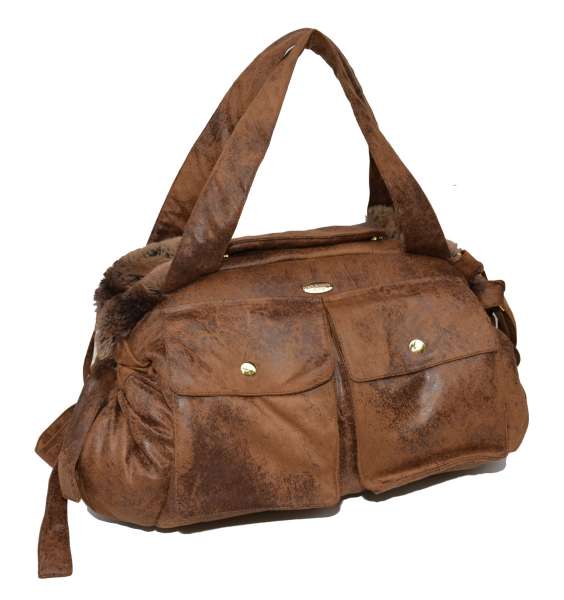 Designer Hundetasche City Deluxe - Brown
