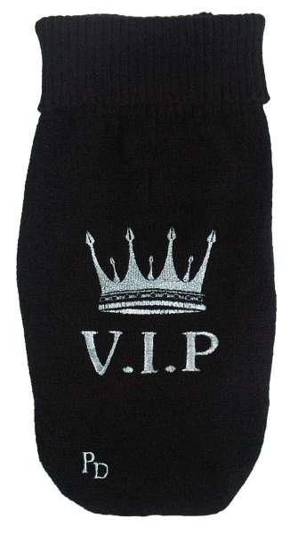 Hundepullover V.I.P. Black