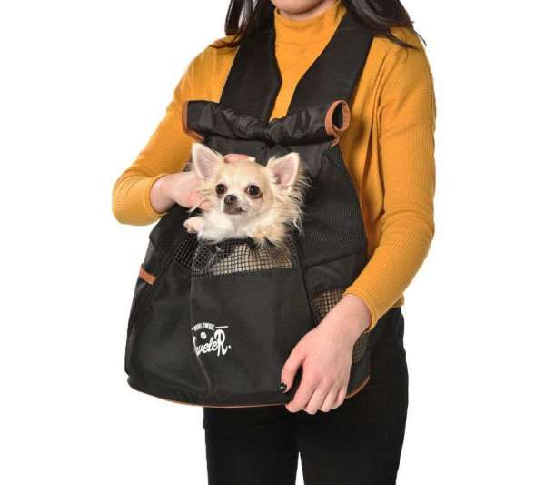 Hunderucksack Little Traveller - Black