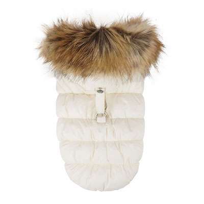 Puppy Angel Hundemantel St. Moritz - Ivory
