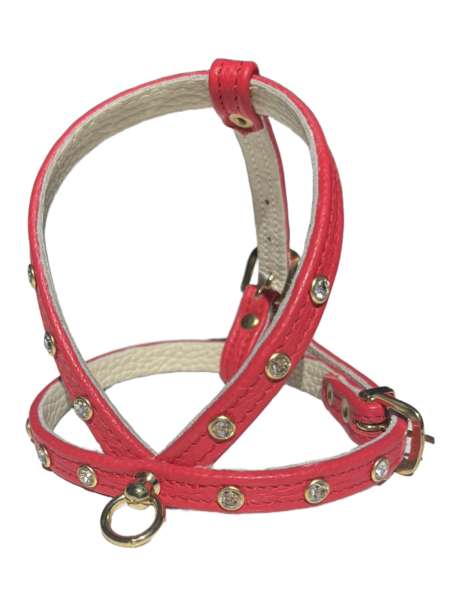 Hundegeschirr Shiny Petit - Flamingo
