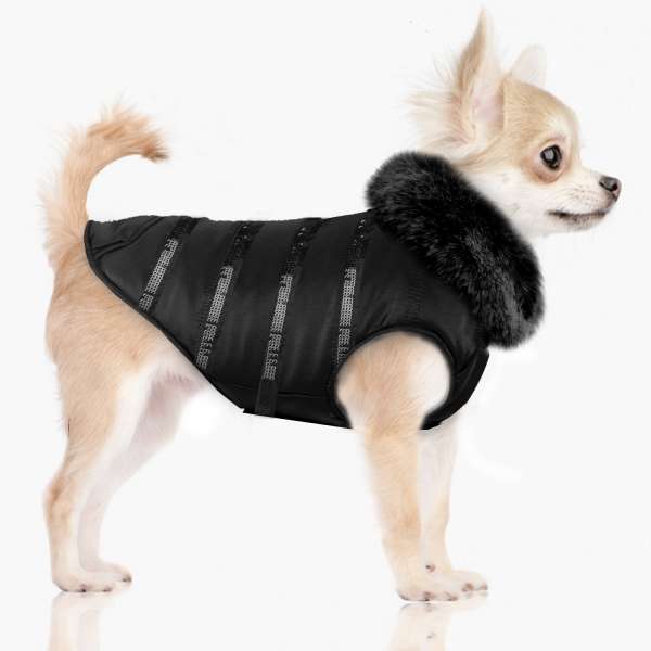 Designer Hundemantel Mayari - Black