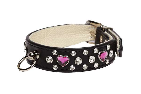 Hundehalsband Heartbreaker Black Miami
