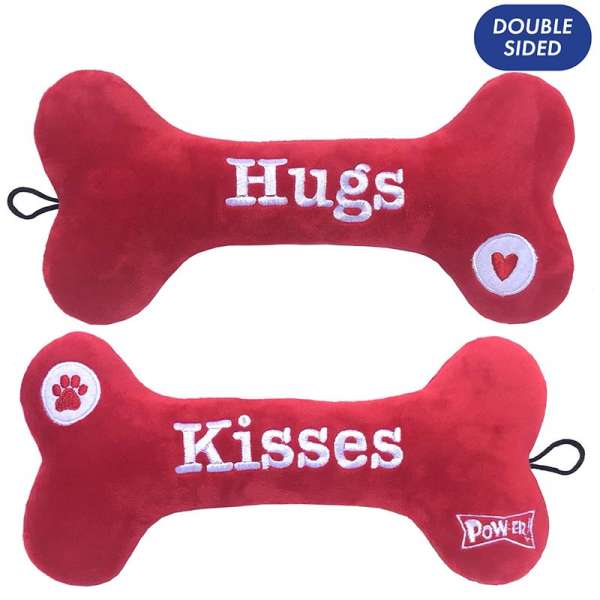 Hundespielzeug Hugs & Kisses Bone