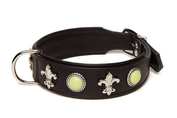 Hundehalsband Marbella - Black-Apple