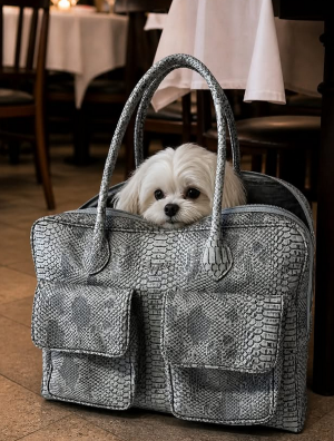 Hundetasche Fly & Relax - Grey Snake