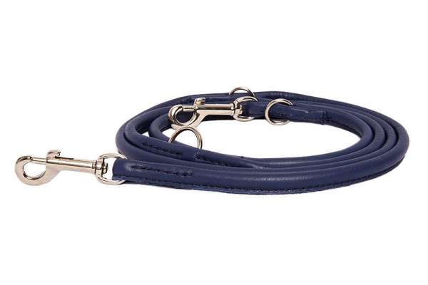 Verstellbare Führleine rundgenäht - Midnight Blue